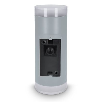 Brilagi - LED RGBW dimmbare Außen-Wandleuchte MATERA 2xGU10/4,8W/230V 3000K IP54 grau + Fernbedienung