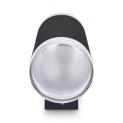 Brilagi - MATERA LED RGBW Außenwandleuchte, dimmbar, 2xGU10/4,8W/230V, 3000K, IP54, schwarz, inkl. Fernbedienung