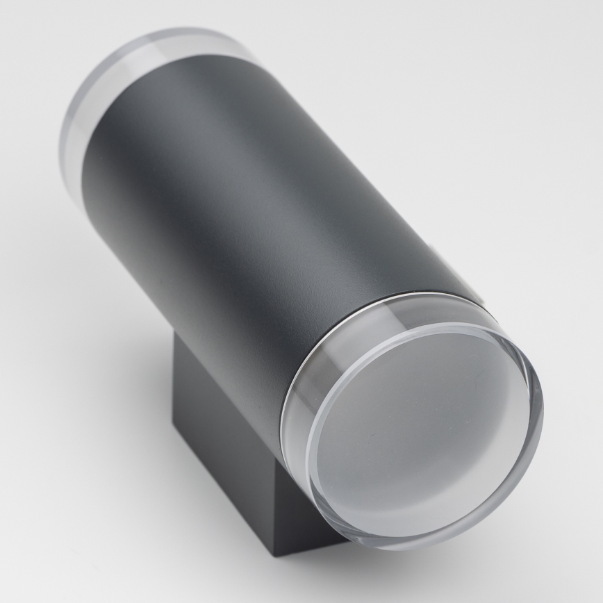 Brilagi - LED RGBW dimmbare Außenwandleuchte MATERA 2xGU10/6W/230V 3000K IP54 anthrazit + Fernbedienung