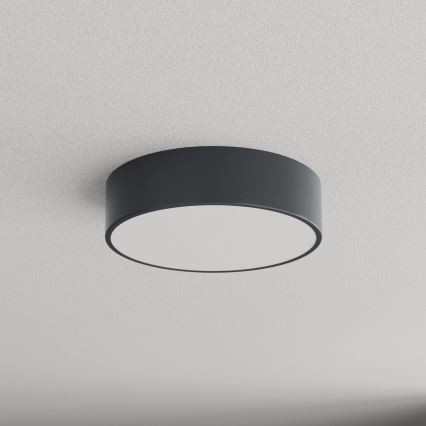 BRILAGI - LED RGBW dimmbare Badezimmer-Deckenleuchte CLARE 2xE27/12W/230V Ø 30 cm Anthrazit IP54