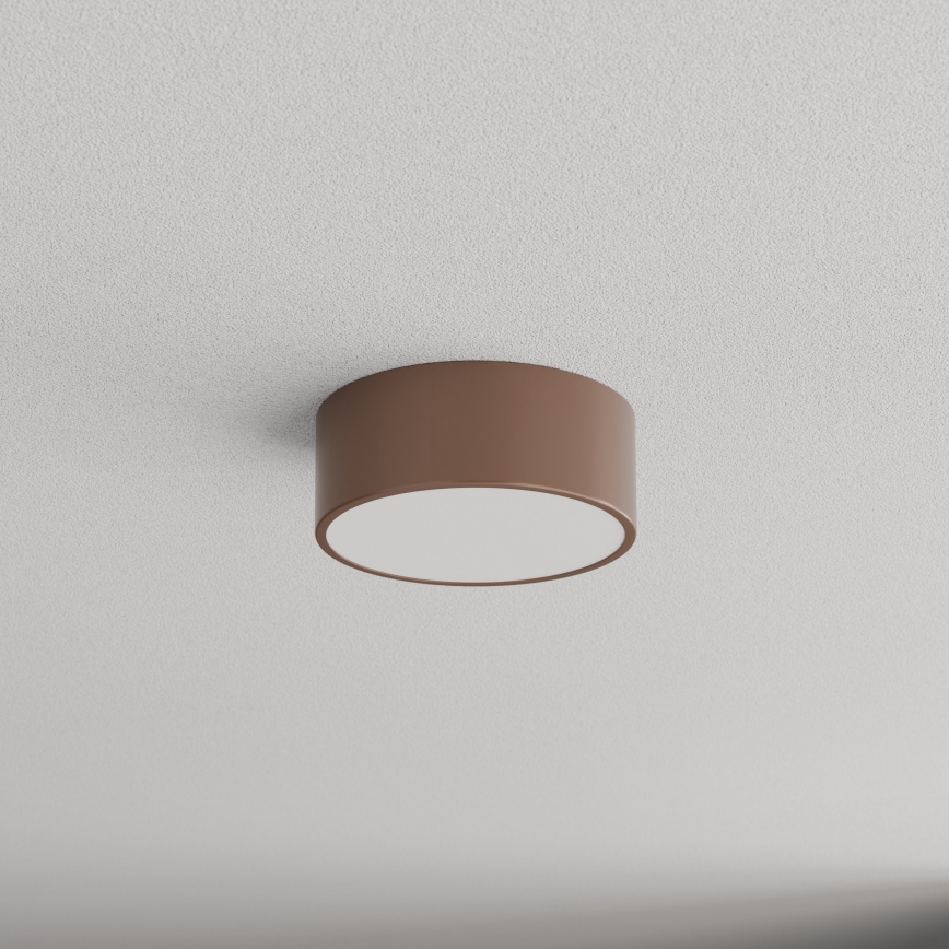 BRILAGI - LED RGBW dimmbare Deckenleuchte CLARE 1xE27/12W/230V Ø 20 cm braun
