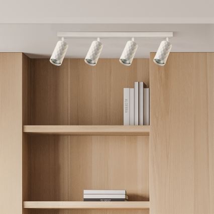 Brilagi - RGBW-LED, dimmbarer Einbaustrahler SELE DIAMANT 4xGU10/6,5W/230V 2700-6500K Wi‑Fi weiß