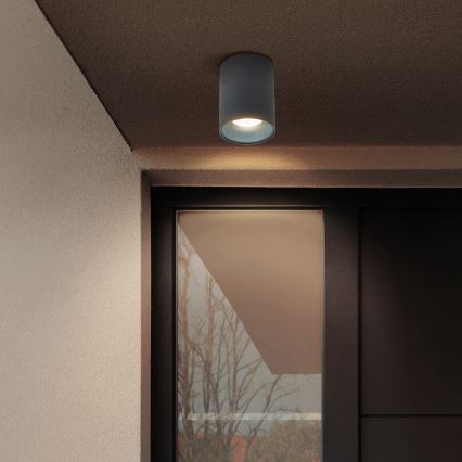 Brilagi - LED RGBW dimmbarer Einbaustrahler TRINE 1xGU10/4,8W/230V 3000K Anthrazit + Fernbedienung