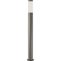 Brilagi - LED RGBW dimmbare Außenleuchte ELIA 1xE27/6,5W/230V 2700-6500K IP44 Wi-Fi 100 cm matt-chrom