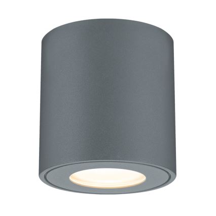 Brilagi - LED RGBW dimmbare Außenleuchte MIA 1xGU10/4,8W/230V 3000K 84x80 mm Anthrazit IP54 + Fernbedienung