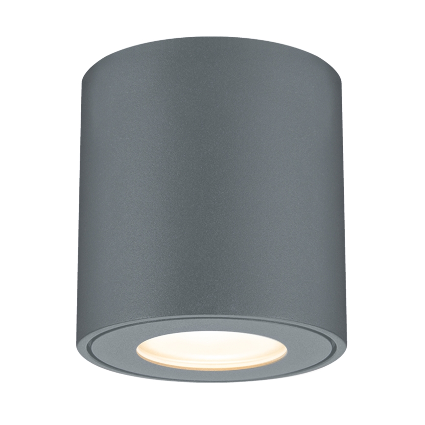 Brilagi - LED RGBW dimmbare Außenleuchte MIA 1xGU10/4,8W/230V 3000K 84x80 mm Anthrazit IP54 + Fernbedienung
