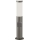 Brilagi - LED RGBW dimmbare Außenleuchte mit Steckdose ELIA 1xE27/6,5W/230V 2700-6500K IP44 Wi-Fi 50 cm mattchrom