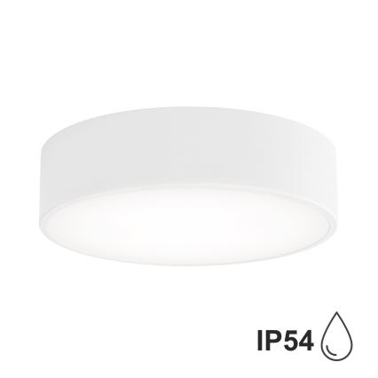 Brilagi - LED RGBW dimmbare Badezimmer-Deckenleuchte CLARE 2xE27/9W/230V 2700–6500K Ø 30 cm IP54 Wi-Fi weiß