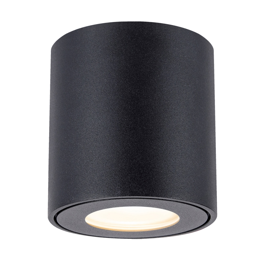 Brilagi - LED RGBW dimmbare Badleuchte MIA 1xGU10/4,8W/230V 3000K 84x80 mm schwarz IP54 + Fernbedienung