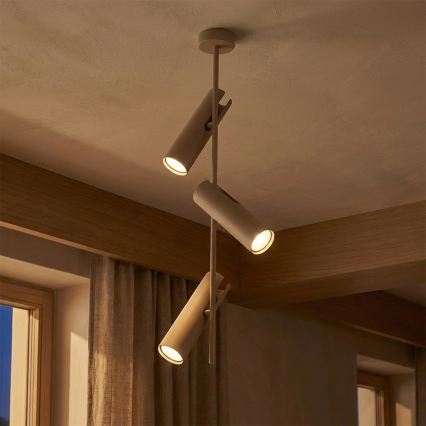 Brilagi - LED RGBW dimmbare Deckenleuchte an Stange BRANCH 3xGU10/6,5W/230V 2700-6500K beige
