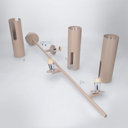 Brilagi - LED RGBW dimmbare Deckenleuchte an Stange BRANCH 3xGU10/6,5W/230V 2700-6500K beige
