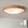 Brilagi - LED RGBW dimmbare Deckenleuchte CARVALHO SLIM 3xE27/9W/230V 2700-6500K Wi-Fi Eiche Ø 47 cm