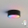 Brilagi - LED RGBW dimmbare Deckenleuchte CLARE 1xE27/9W/230V 2700-6500K Ø 20 cm Wi-Fi schwarz