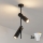 Brilagi - LED RGBW dimmbare Deckenleuchte mit Stange BRANCH 2xGU10/6,5W/230V 2700–6500K schwarz