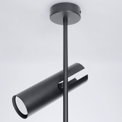 Brilagi - LED RGBW dimmbare Deckenleuchte mit Stange BRANCH 2xGU10/6,5W/230V 2700–6500K schwarz