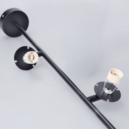 Brilagi - LED RGBW dimmbare Deckenleuchte mit Stange BRANCH 2xGU10/6,5W/230V 2700–6500K schwarz