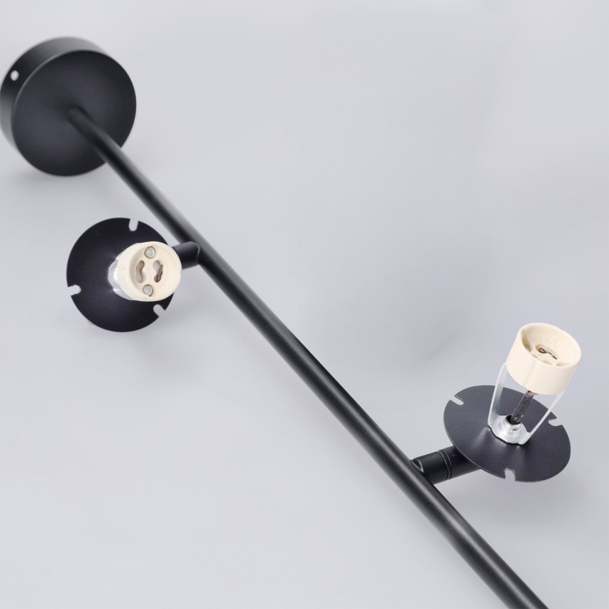 Brilagi - LED RGBW dimmbare Deckenleuchte mit Stange BRANCH 2xGU10/6,5W/230V 2700–6500K schwarz