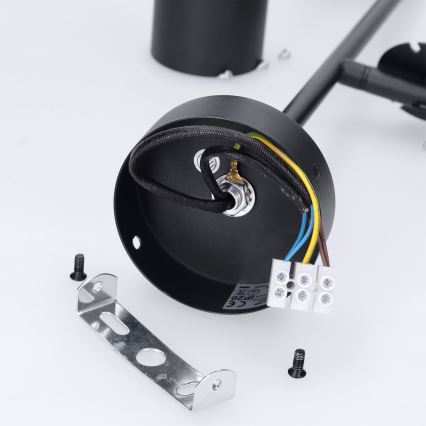 Brilagi - LED RGBW dimmbare Deckenleuchte mit Stange BRANCH 2xGU10/6,5W/230V 2700–6500K schwarz