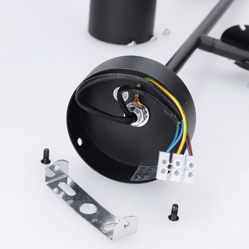 Brilagi - LED RGBW dimmbare Deckenleuchte mit Stange BRANCH 2xGU10/6,5W/230V 2700–6500K schwarz