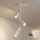Brilagi - LED RGBW dimmbare Deckenleuchte mit Stange BRANCH 3xGU10/6,5W/230V 2700-6500K weiß