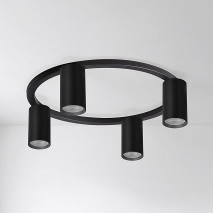 Brilagi - LED RGBW dimmbare Deckenleuchte SELE 4xGU10/6,5W/230V 2700-6500K schwarz