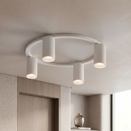 Brilagi - LED RGBW dimmbare Deckenleuchte SELE 4xGU10/6,5W/230V 2700-6500K weiß