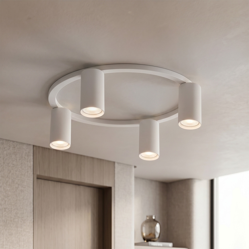 Brilagi - LED RGBW dimmbare Deckenleuchte SELE 4xGU10/6,5W/230V 2700-6500K weiß