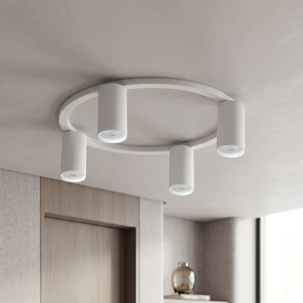 Brilagi - LED RGBW dimmbare Deckenleuchte SELE 4xGU10/6,5W/230V 2700-6500K weiß