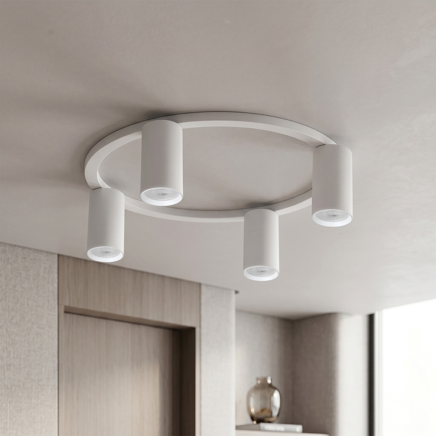 Brilagi - LED RGBW dimmbare Deckenleuchte SELE 4xGU10/6,5W/230V 2700-6500K weiß