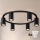 Brilagi - LED RGBW dimmbare Deckenleuchte SELE 6xGU10/6,5W/230V 2700-6500K schwarz + Fernbedienung