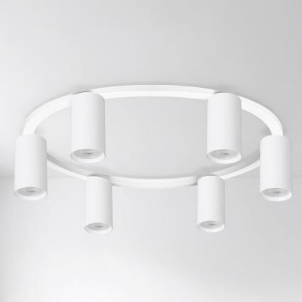 Brilagi - LED RGBW dimmbare Deckenleuchte SELE 6xGU10/6,5W/230V 2700-6500K weiß + Fernbedienung