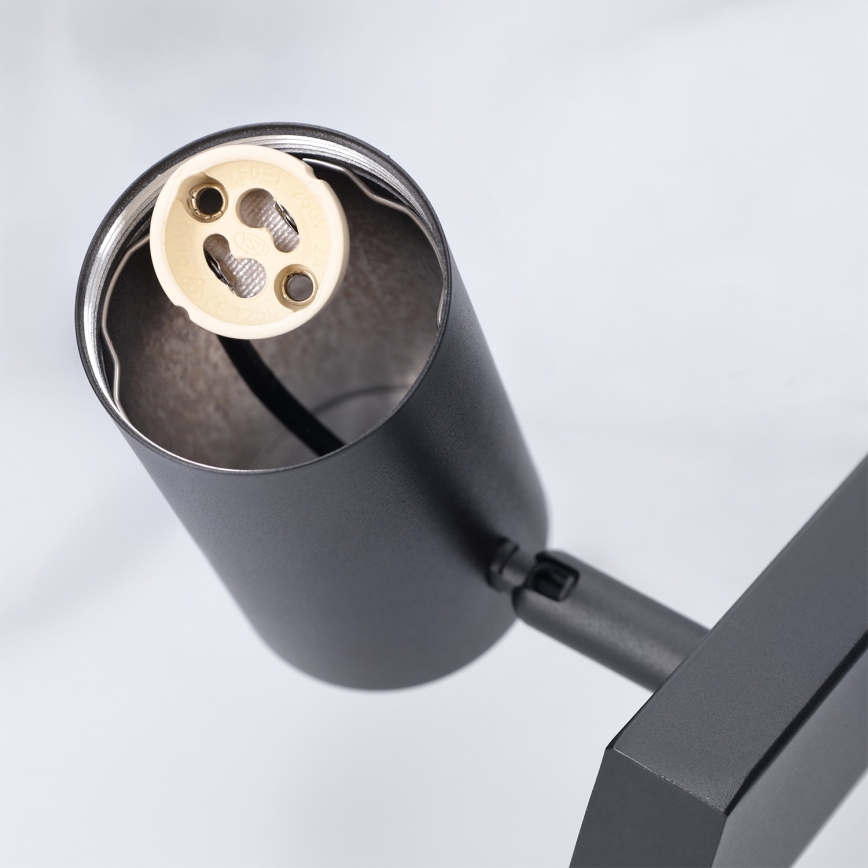 Brilagi - LED RGBW seilabhängige, dimmbare Pendelleuchte SELE 4xGU10/6,5W/230V 2700-6500K schwarz