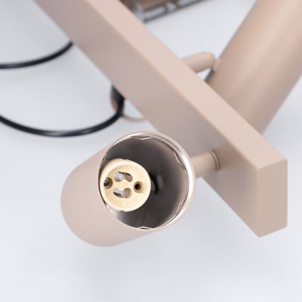 Brilagi - LED RGBW, dimmbarer Pendelleuchter mit Seilaufhängung SELE 4xGU10/6,5W/230V 2700-6500K beige