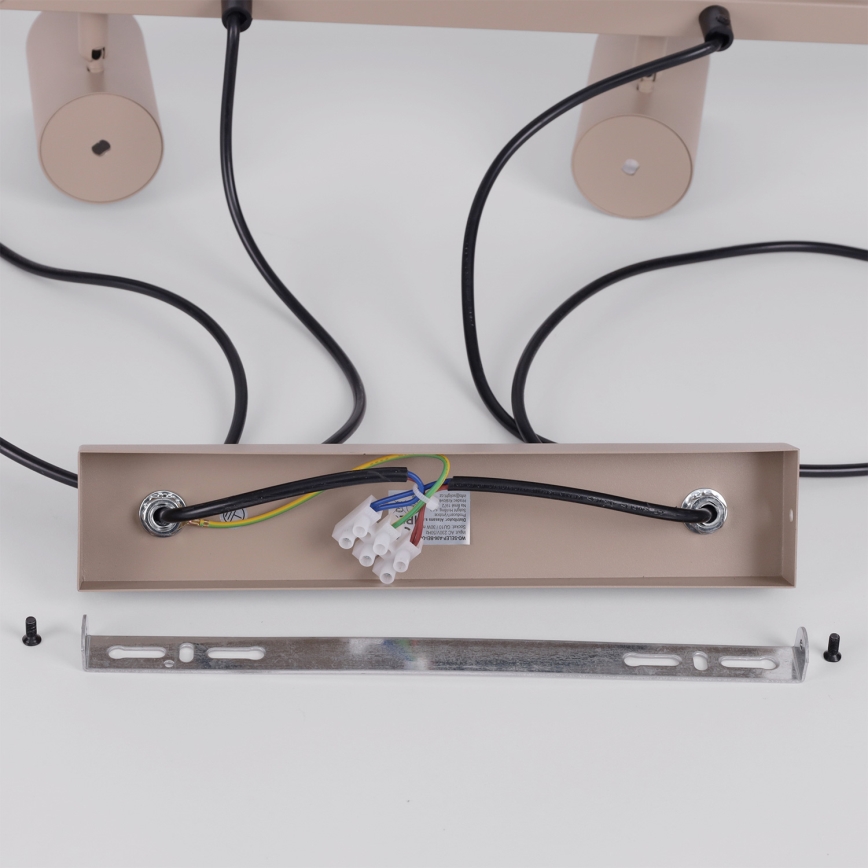 Brilagi - LED RGBW dimmbare Seilpendelleuchte SELE 6xGU10/6,5W/230V 2700-6500K beige + Fernbedienung