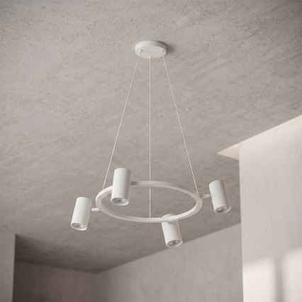 Brilagi - LED RGBW dimmbare Hängeleuchte an Kabeln SELE 4×GU10/6,5W/230V 2700–6500K weiß