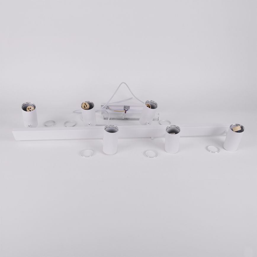 Brilagi - LED RGBW dimmbare Pendelleuchte an Kabel SELE 6xGU10/6,5W/230V 2700-6500K weiß + Fernbedienung