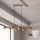 Brilagi - LED RGBW dimmbare Seilpendelleuchte SELE 6xGU10/6,5W/230V 2700-6500K beige + Fernbedienung