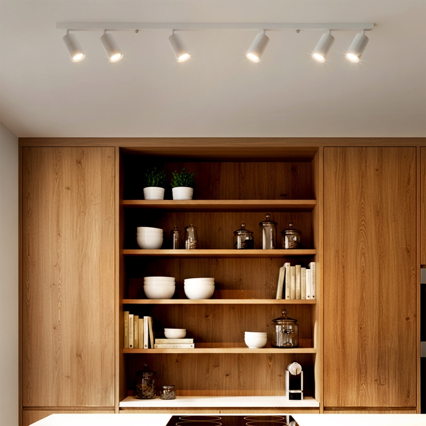 Brilagi - LED RGBW dimmbarer Deckenspot SELE MODERN 6× GU10 / 6,5 W / 230 V / 2700–6500 K Wi‑Fi weiß