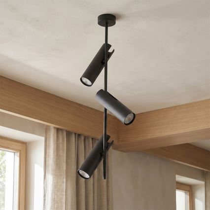 Brilagi - LED RGBW dimmbare Stangenleuchte BRANCH 3xGU10/6,5W/230V 2700-6500K schwarz