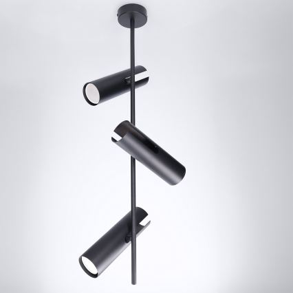 Brilagi - LED RGBW dimmbare Stangenleuchte BRANCH 3xGU10/6,5W/230V 2700-6500K schwarz