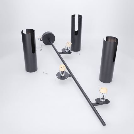 Brilagi - LED RGBW dimmbare Stangenleuchte BRANCH 3xGU10/6,5W/230V 2700-6500K schwarz