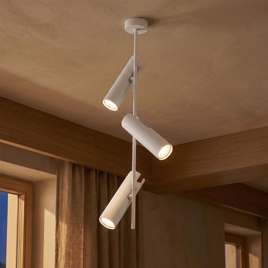 Brilagi - LED RGBW dimmbare Deckenleuchte mit Stange BRANCH 3xGU10/6,5W/230V 2700-6500K weiß
