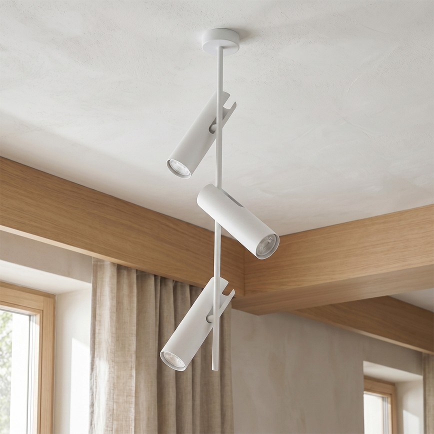 Brilagi - LED RGBW dimmbare Deckenleuchte mit Stange BRANCH 3xGU10/6,5W/230V 2700-6500K weiß