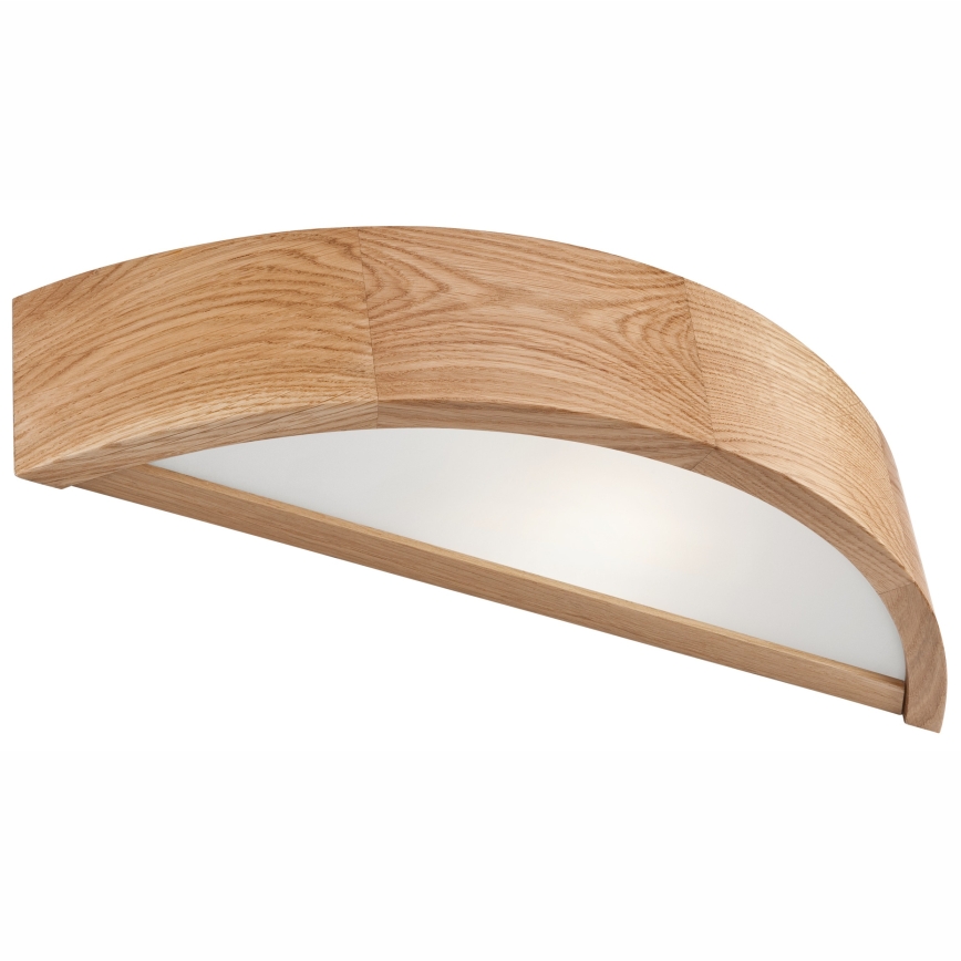 Brilagi - LED RGBW dimmbare Wandleuchte CARVALHO 1xE27/9W/230V 2700-6500K Wi-Fi Eiche