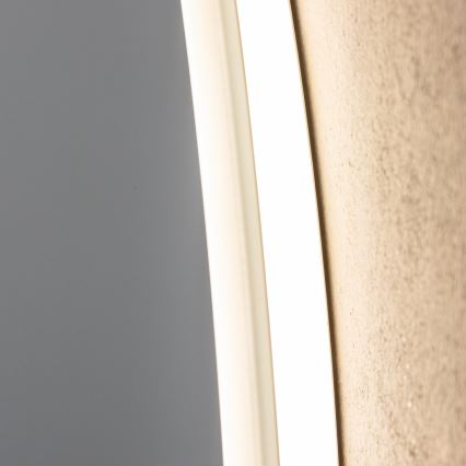 Brilagi - LED RGBW beheizter Badezimmerspiegel CLARA PRO LED/18,5W/230V Ø 60 cm IP44 CRI 90 dimmbar + CCT