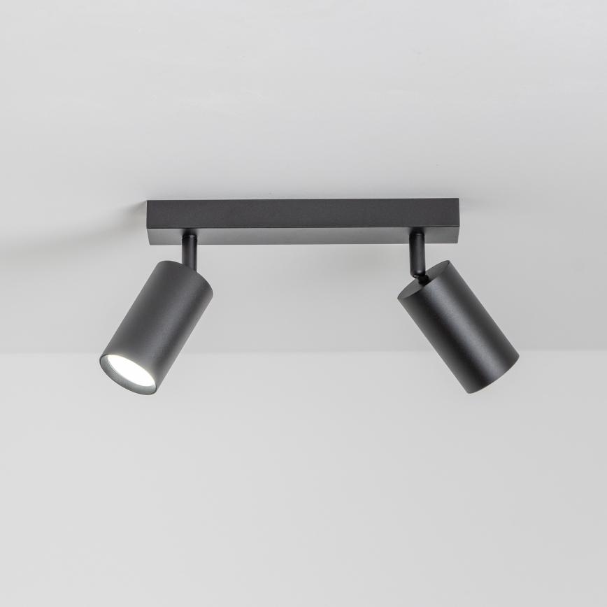 Brilagi - LED RGBW dimmbarer Einbaustrahler SELE 2xGU10/4,8W/230V 3000K schwarz + Fernbedienung