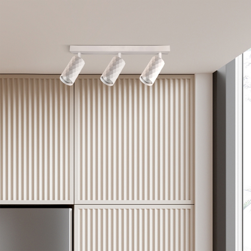 Brilagi - LED RGBW dimmbarer Einbauspot SELE DIAMANT 3xGU10/6W/230V 3000K Wi-Fi weiß