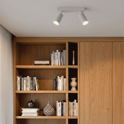 Brilagi - LED RGBW dimmbarer Einbaustrahler SELE MODERN 2xGU10/4,8W/230V 3000K weiß + Fernbedienung
