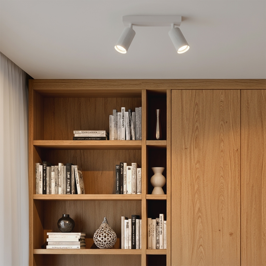 Brilagi - LED RGBW dimmbarer Einbaustrahler SELE MODERN 2xGU10/4,8W/230V 3000K weiß + Fernbedienung