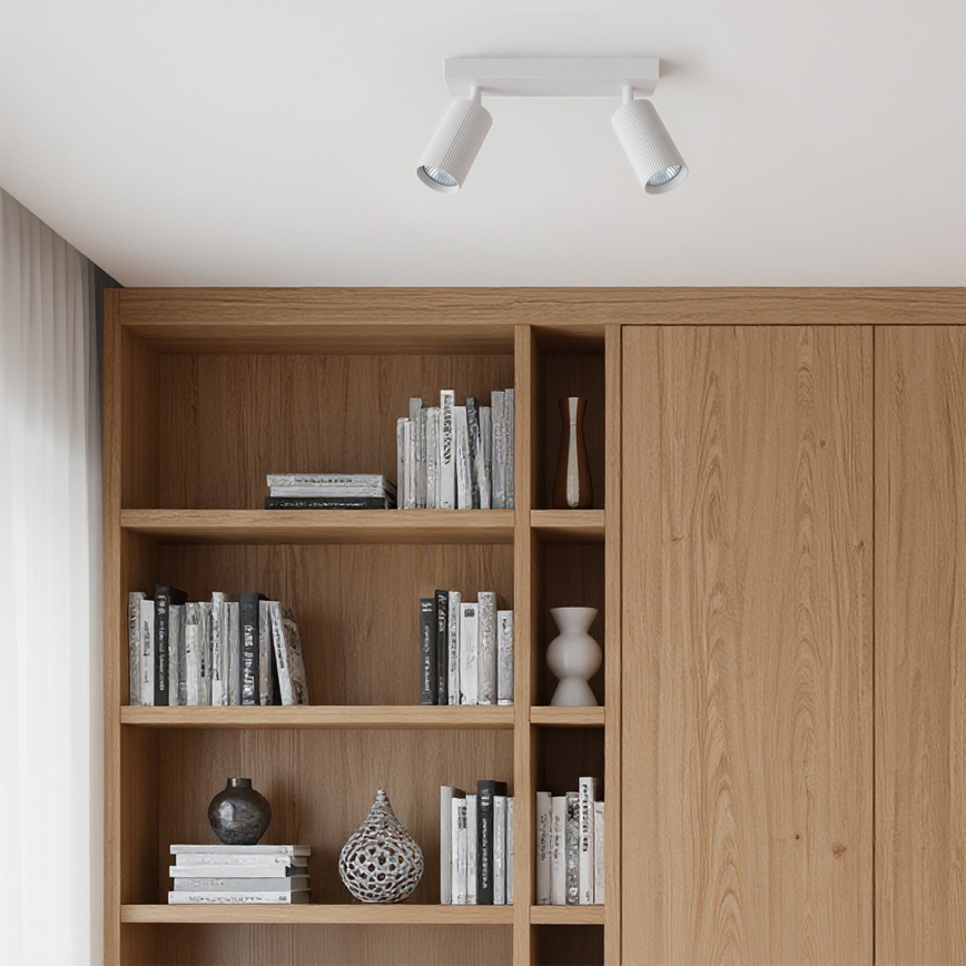 Brilagi - LED RGBW dimmbarer Einbaustrahler SELE MODERN 2xGU10/6W/230V 3000K weiß + Fernbedienung